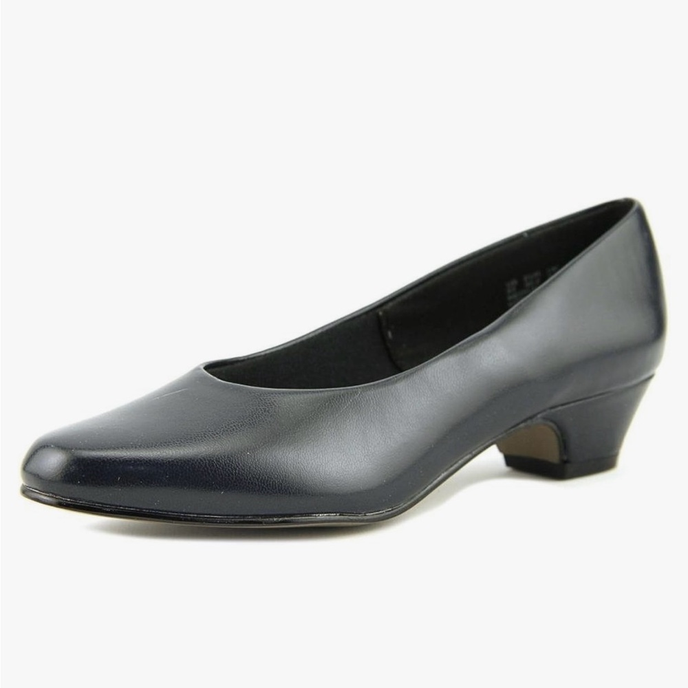 New Soft Style Women's Navy Low Heel Shoes